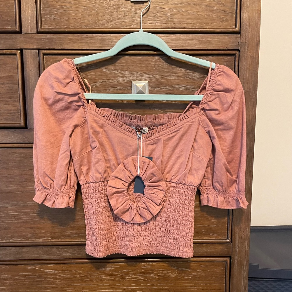 A&F Rose Top